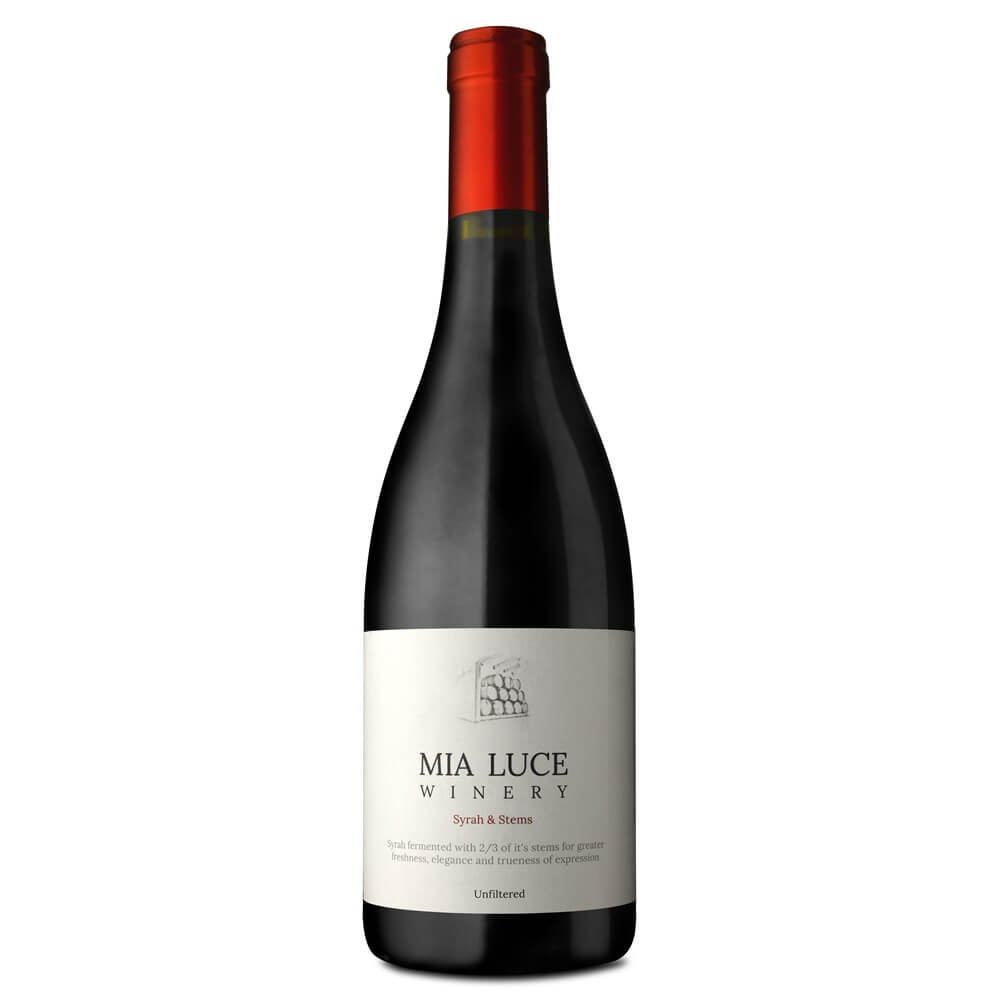 Mia Luce Winery Syrah & Stems 2021