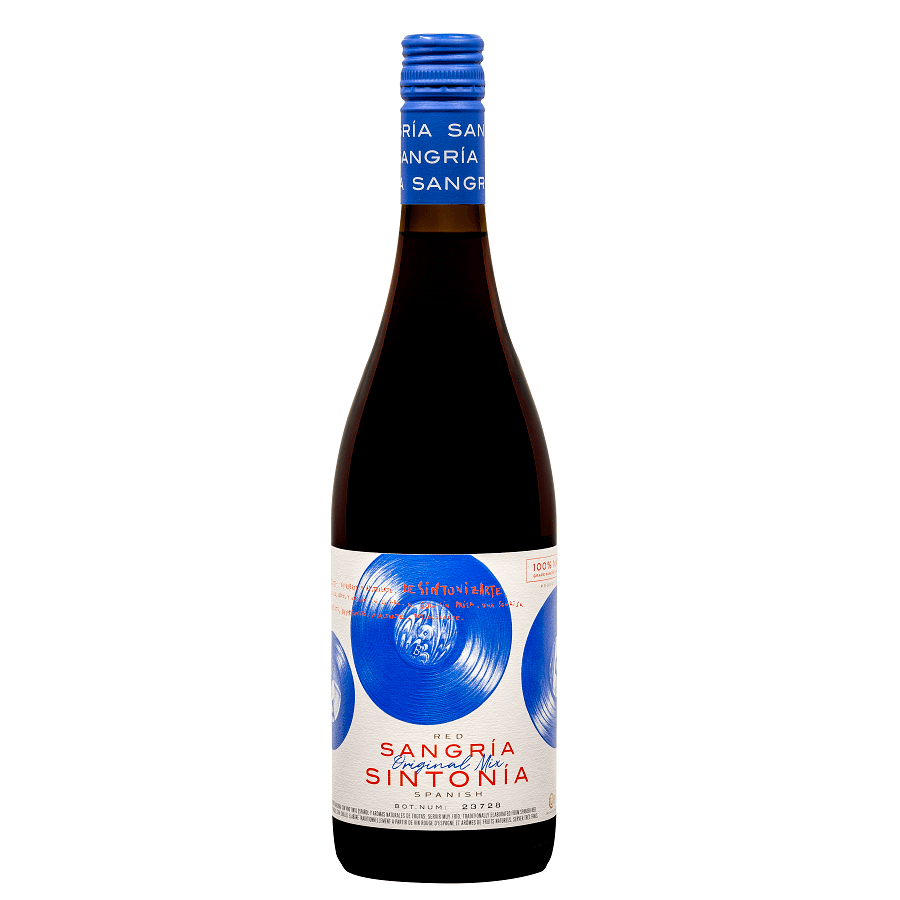 Elvi Sangria Sintonia Red (Not Kosher For Passover) - A Kosher Wine From Spain